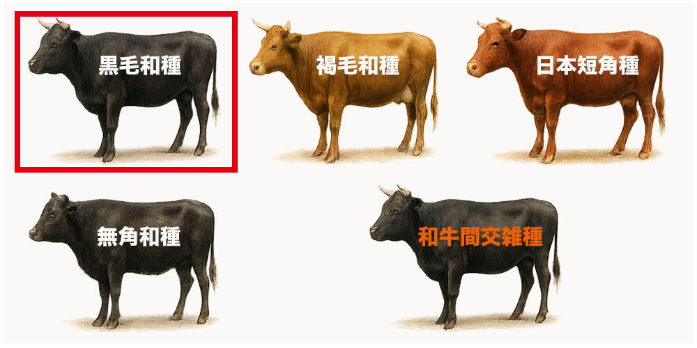 「黒毛和牛」は和牛の一種？それとも別物？